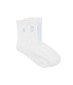 Носки 3 пары QS Pinstripe BOSS BLACK - белый(50515132)