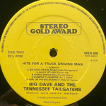 Big Dave And The Tennessee Tailgaters ‎– Hits For A Truck Driving Man (Англия 1976г.)