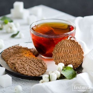 Скалка с узором Happy New Year