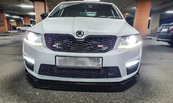 Сплиттер переднего бампера Skoda OctavIa A7 RS