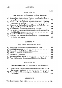 Principles of the law of partnership | Arthur Underhill