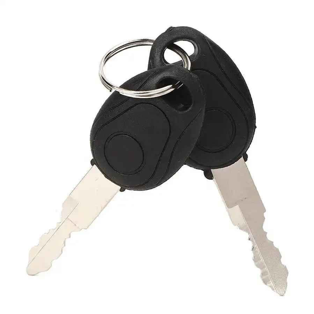 Вольтметр с замком зажигания, кнопкой и курком для электросамокатов (кабель 2 метра)