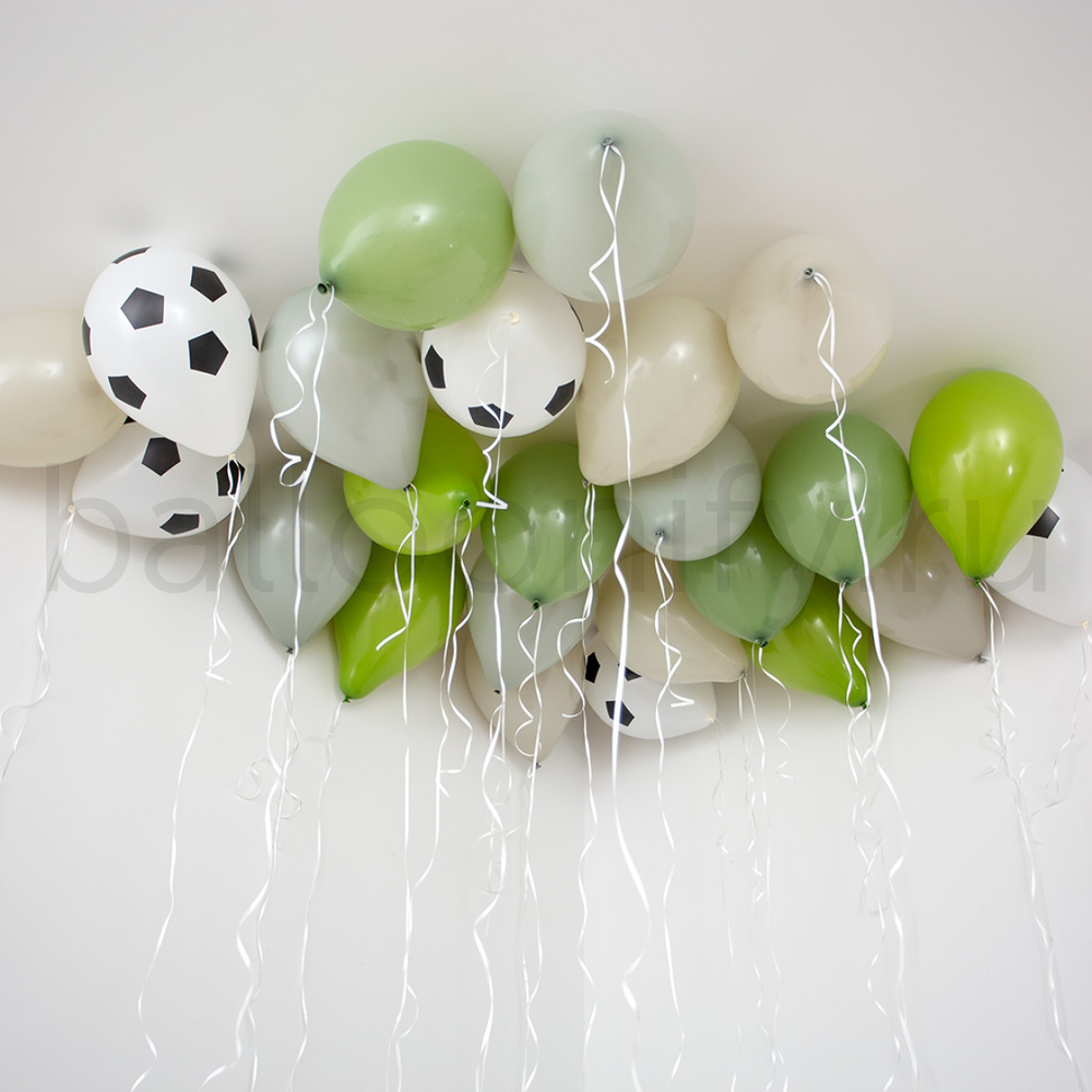 Шары россыпью "Футбольное поле"