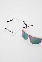 Спортивные очки GOG Bragi / Matt Dusty Pink-Black / Purple Lens