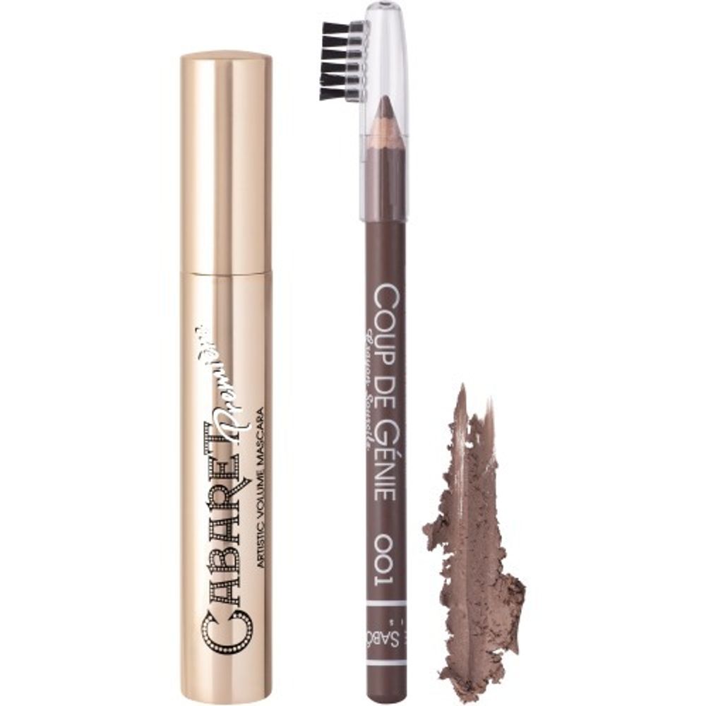 Подарочный набор VIVIENNE SABO (тушь Cabaret premiere + карандаш для бровей) - 01