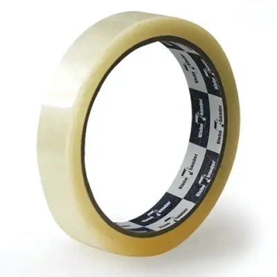 Скотч 12мм*57м, 40мкм, прозрачная, Klebebander (комплект 24 шт)