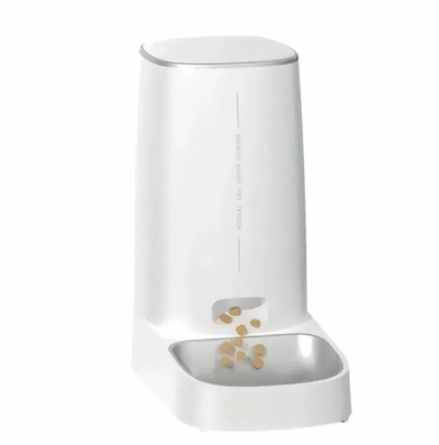 Кормушка умная для домашних животных Rojeco 4L Automatic Pet Feeder WIFI Version Single Bowl White EU