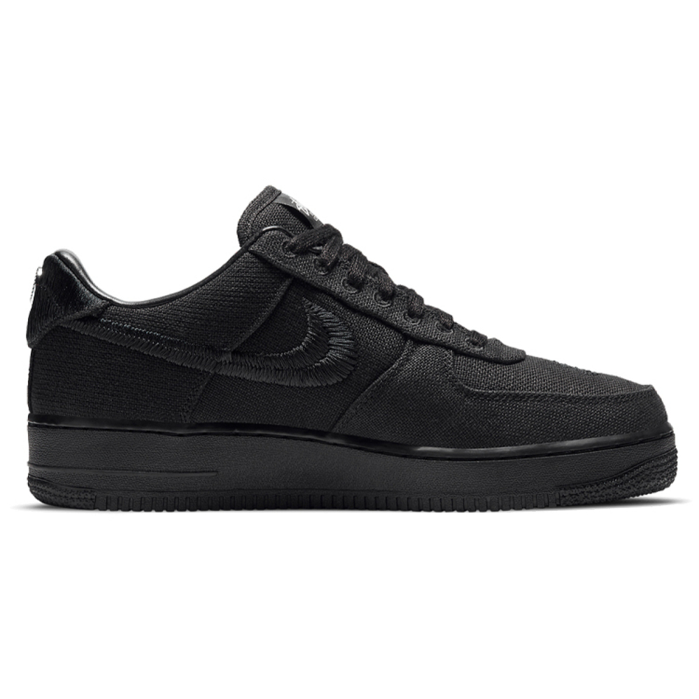 Кроссовки Stussy x Air Force 1 Low Triple Black