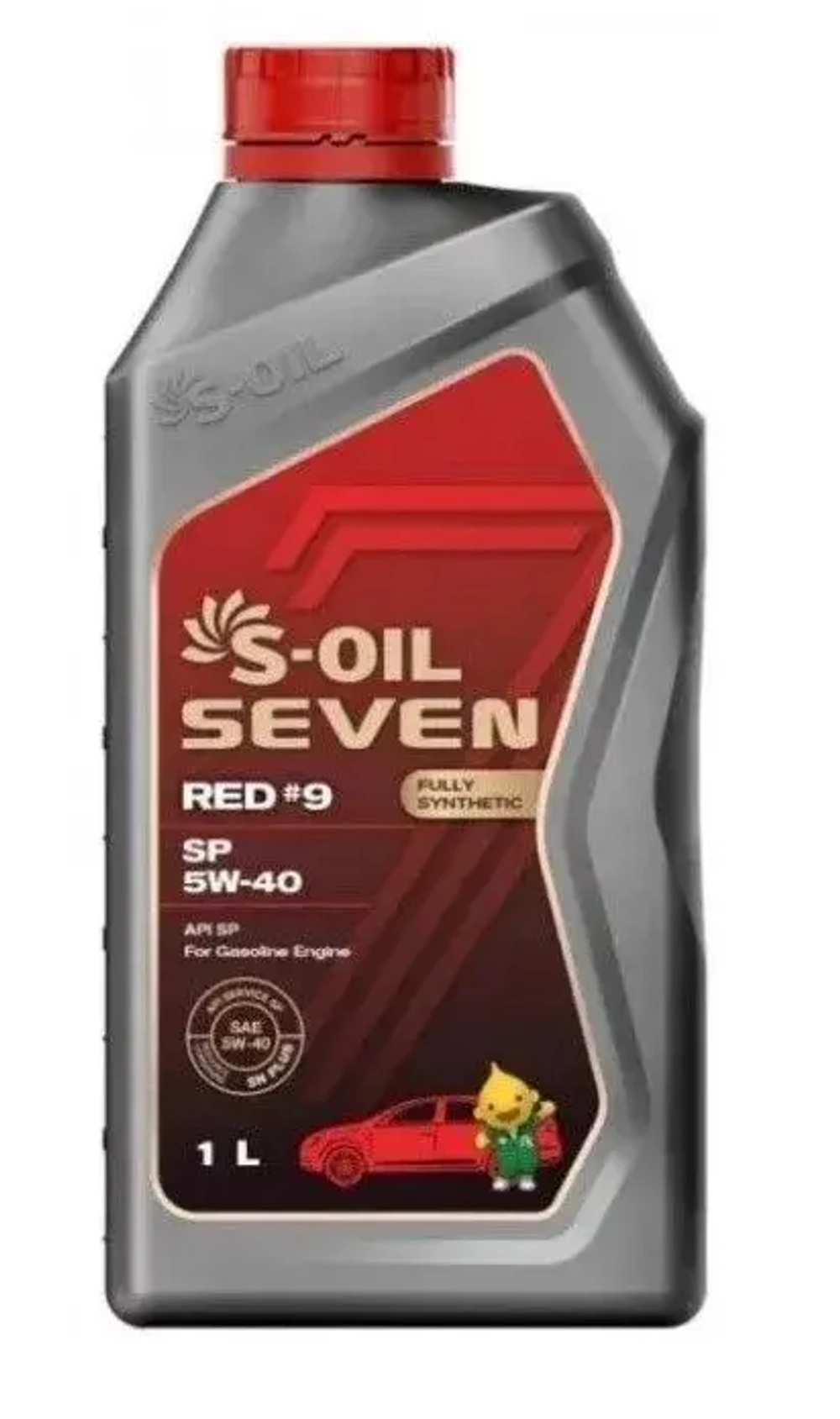 Масло моторное синтетическое S-OIL RED #9 5W40 SP 1л