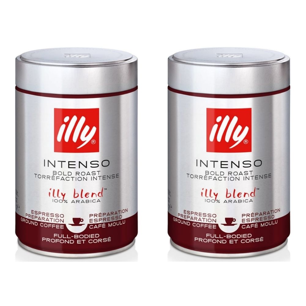 Кофе молотый ILLY Espresso темная обжарка 250 г x 2 шт