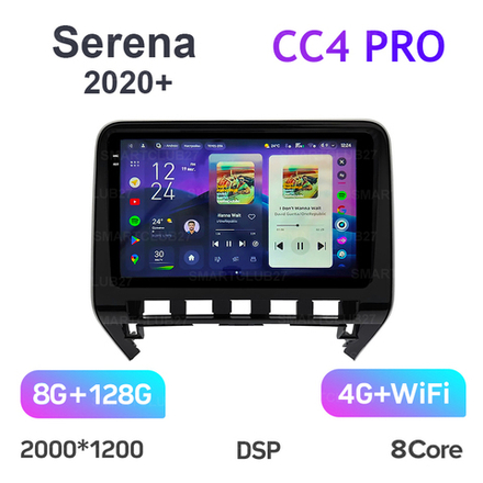 Teyes CC4 Pro 10,2" для Nissan Serena 2020+