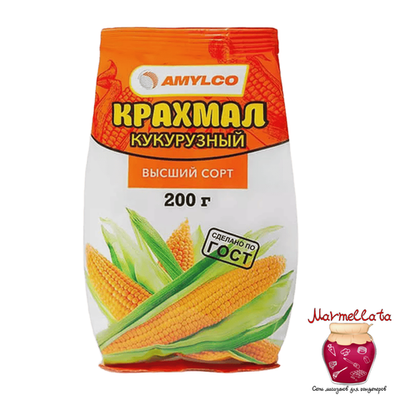Крахмал кукурузный Амилко, 200 гр.