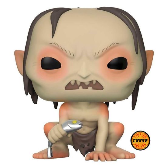 Фигурка Funko POP! Movies LOTR/Hobbit S3 Gollum w/Chase (532) 13559 / Фигурка Фанко ПОП! по мотивам франшизы "Властелин колец", Голлум (ЧЕЙЗ)
