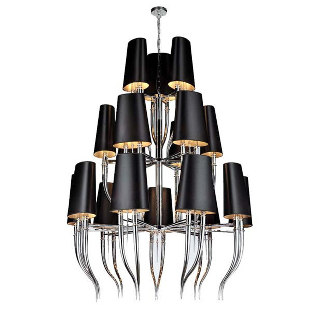 Pendant design lamp  Brunilde С369 by Ipe Cavalli (Black)