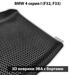 комплект эво ковриков в салон авто для BMW 4 серия I (f32, F33) от supervip