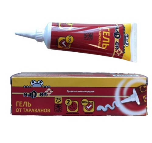 Гель NADZOR от тараканов 75гр (24шт/кор)