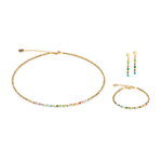 Серьги Coeur de Lion Multicolour Gold 4359/21-1516