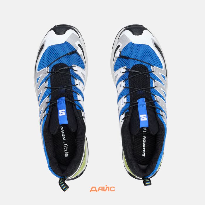 Кроссовки Salomon XA PRO 3D V9 Nautical Blue/Alloy/Dark Citron артикул:L47747800 - купить в магазине Дайс