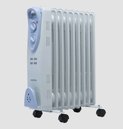 Обогреватель масляный Zerten MRT-20 (2000 Вт, 9 секции, 20 кв.м.)