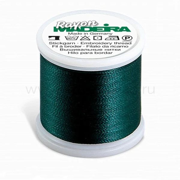 Нитки вышивальные вискоза Madeira Rayon №40, 1000 м, цв. 1304, 9841, 5 катушек