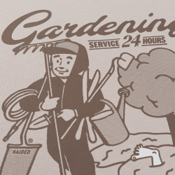 Футболка Haided GARDENING RLXD HW TEE grey.beige