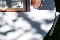 "Диего" лаунж-зона 4-местная плетеная из роупа (веревки), каркас алюминиевый белый, роуп бежевый