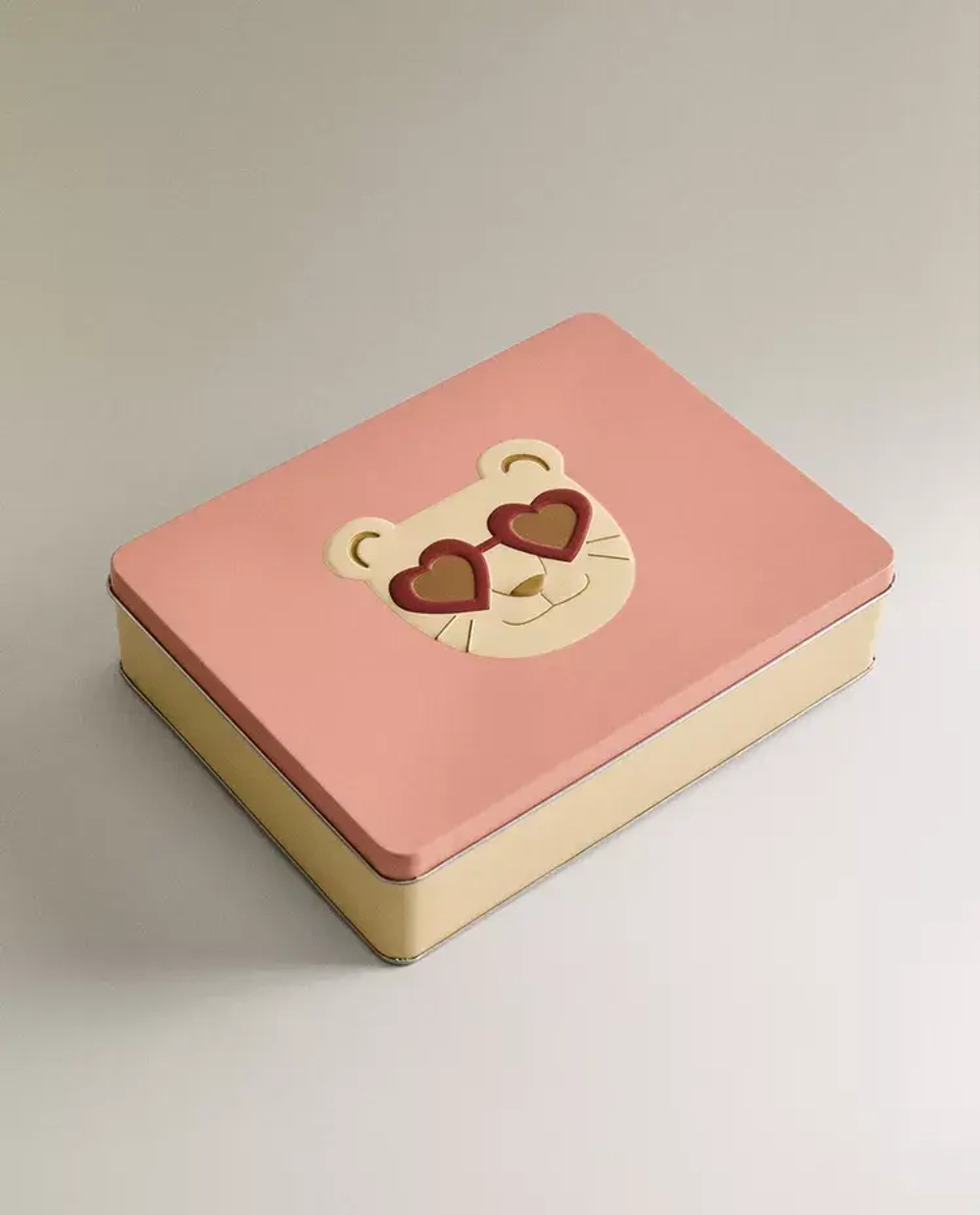 ZARA HOME МЕТАЛЛИЧЕСКИЙ ЯЩИК ДЛЯ ХРАНЕНИЯ, РАЗНОЦВЕТНЫЙ