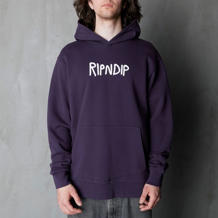 Толстовка мужская Ripndip Rubber Logo Hoodie артикул:RND10206 - купить в магазине Дайс