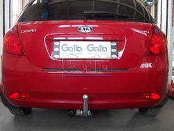 Фаркоп оцинкованный Galia K029A для Hyundai i30 хетчбек FD 2007-2010, Kia Ceed хетчбек 2006-2012(паспорт и сертификат в комплекте)(без электрики)