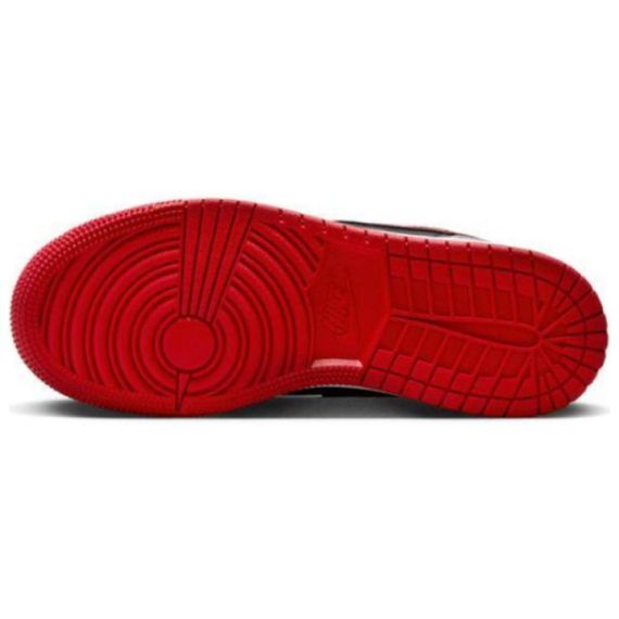 Иордания Air Jordan 1 Детские баскетбольные мячи Низкие цены Серый Черный Красный Юнисекс