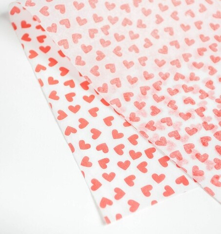 Бумага упаковочная тишью «Little hearts», 50 × 70см 2листа