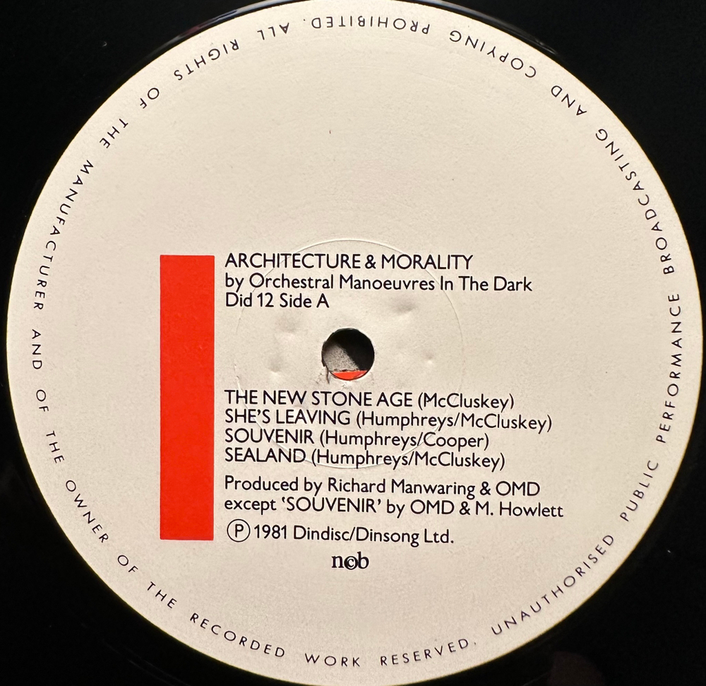 Orchestral Manoeuvres In The Dark - Architecture & Morality (Швеция 1981г.)