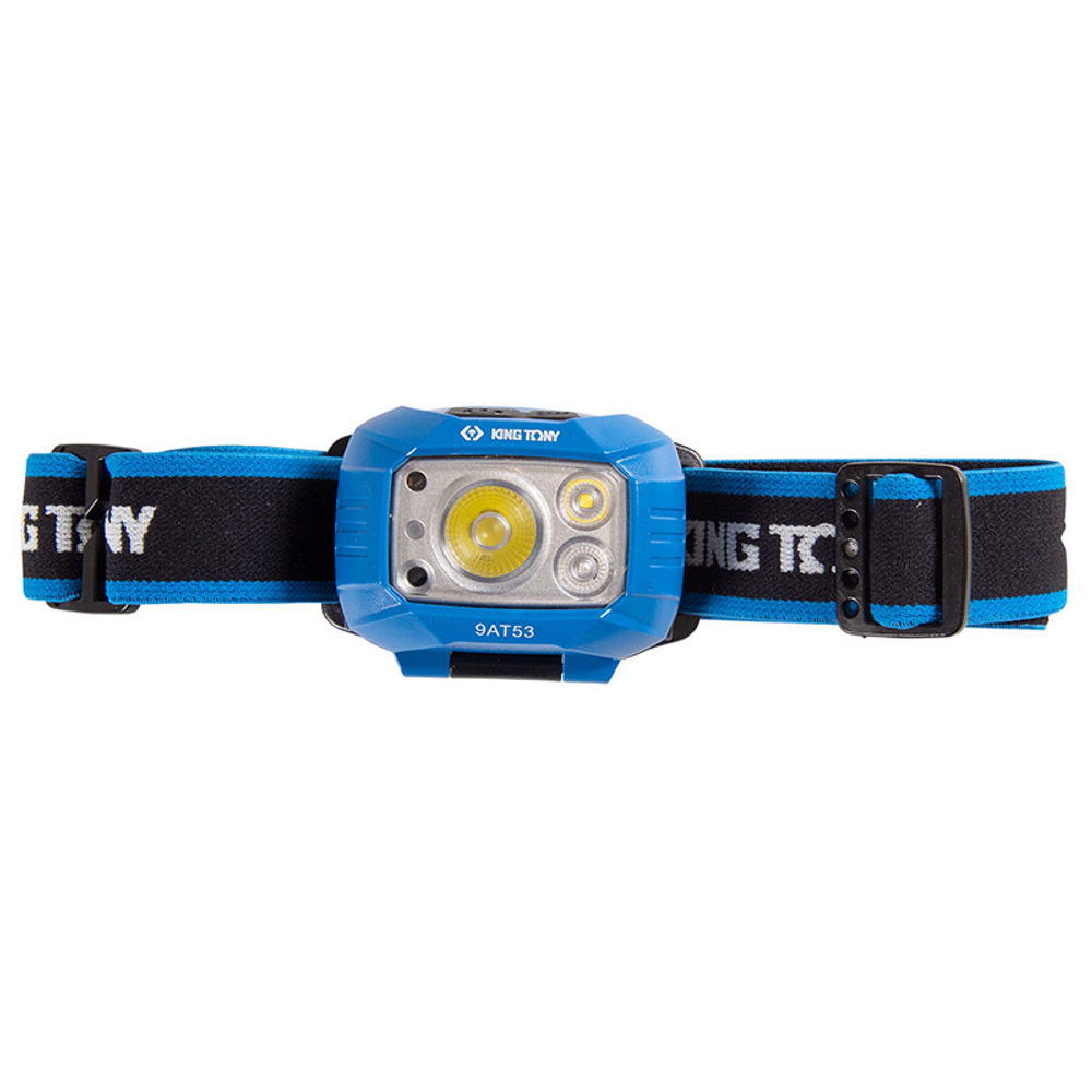 KING TONY (9TA53) Фонарь светодиодный, налобный, 1 Led COB, 400 люмен