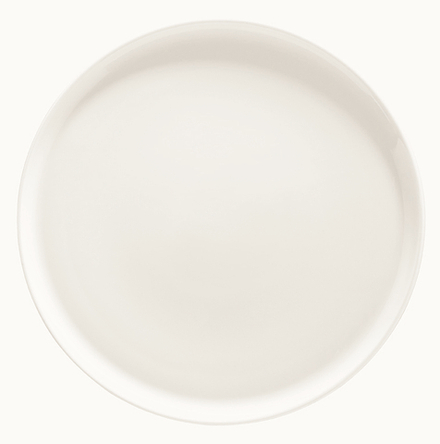Блюдо для пиццы d=320 мм. Белый, форма Гурмэ /1/6/348/ ВЕСНА
