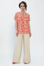 Костюм Яркие планы (бежево-красный) К13591-30М LT Collection