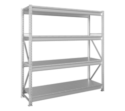 Стеллаж металлический Практик MS Pro 2000/2210x500/4