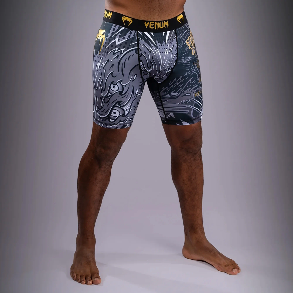 Компрессионные Шорты Venum Wolf Atak Vale Tudo Shorts black/grey