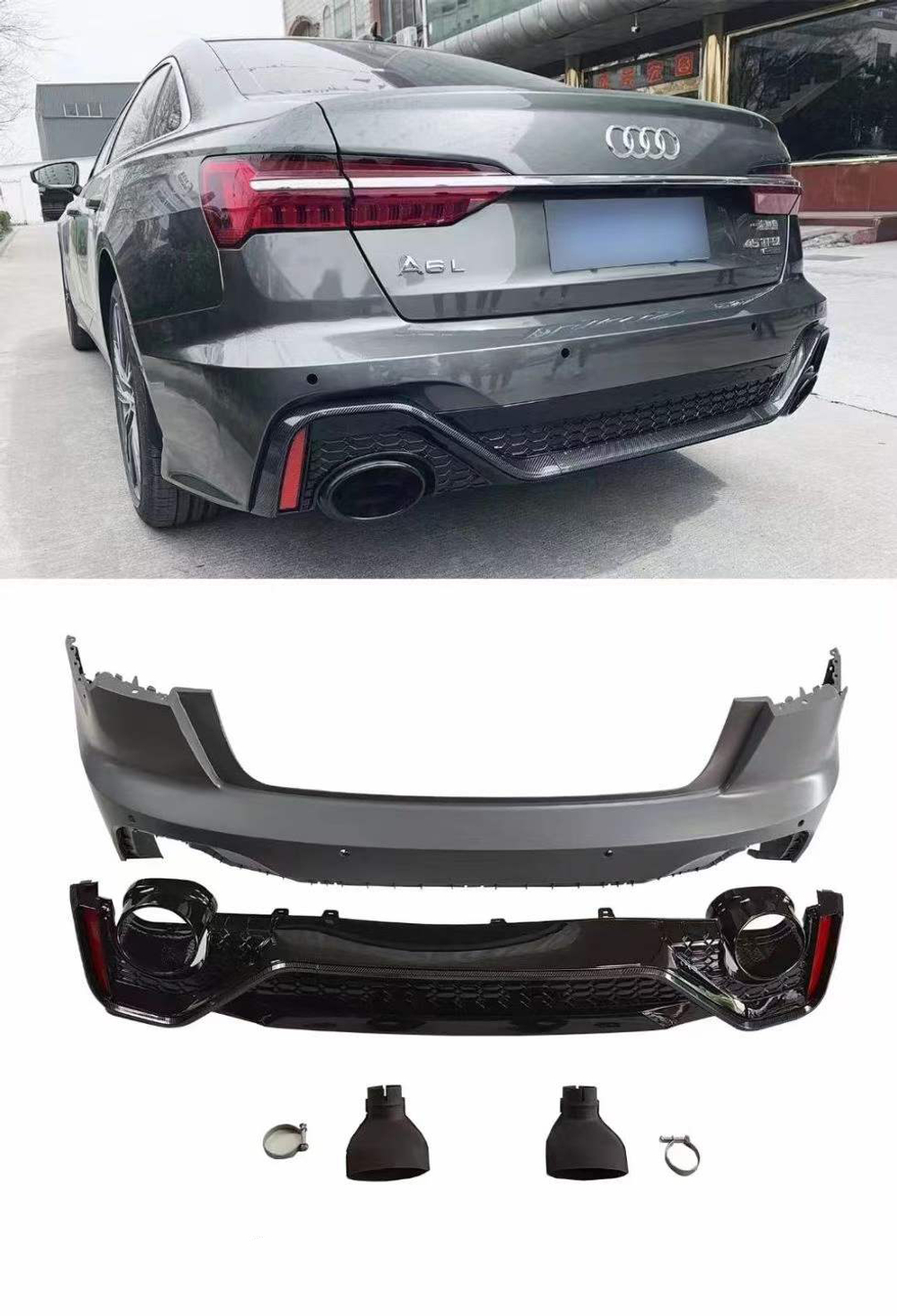 Обвес переделка из Audi A6 2019-2025 в RS6 Ауди