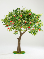 Искусственное дерево "Яблоня с плодами" 2,5 м