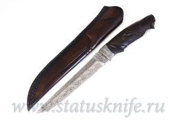 Нож охотничий Roger Bergh Sweden Damascus Fightingфотография - 8