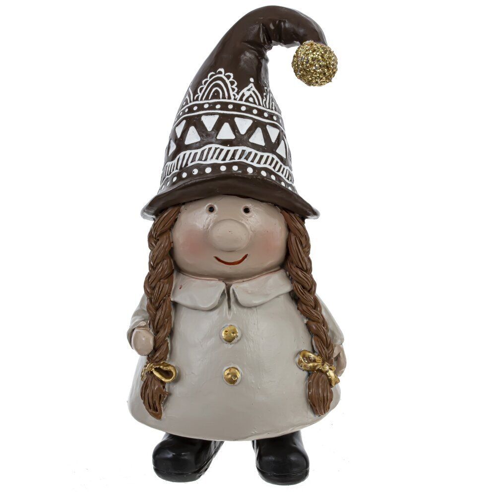 GAEM Фигурка декоративная "Гном", L7 W6,5 H15 см, 2в.