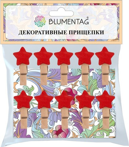 "Blumentag" Декоративная прищепка "Звезда" 3.5 см