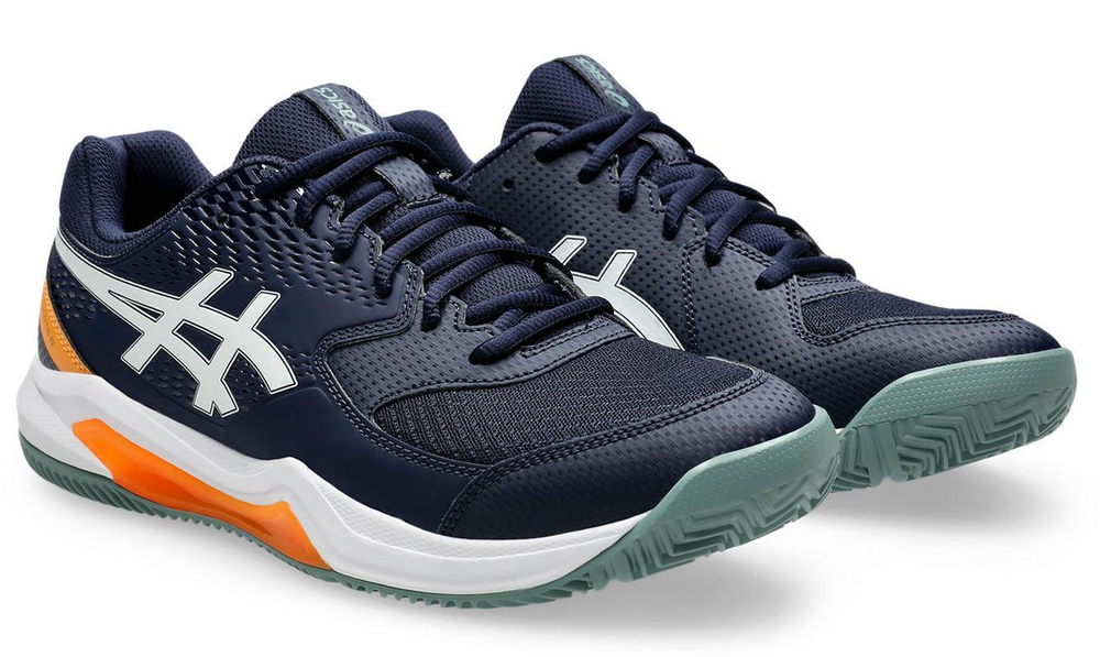 Мужские кросовки для Padel Asics Gel-Dedicate 8 Padel - midnight/white