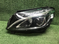 Битая Фара левая Mercedes C W205 (2014-2018) LED