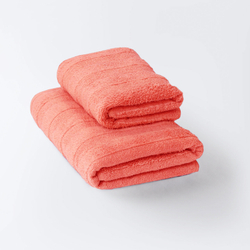 Набор полотенец Авеню 70х130 + 50х90 коралловый