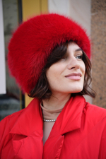 Кубанка красная