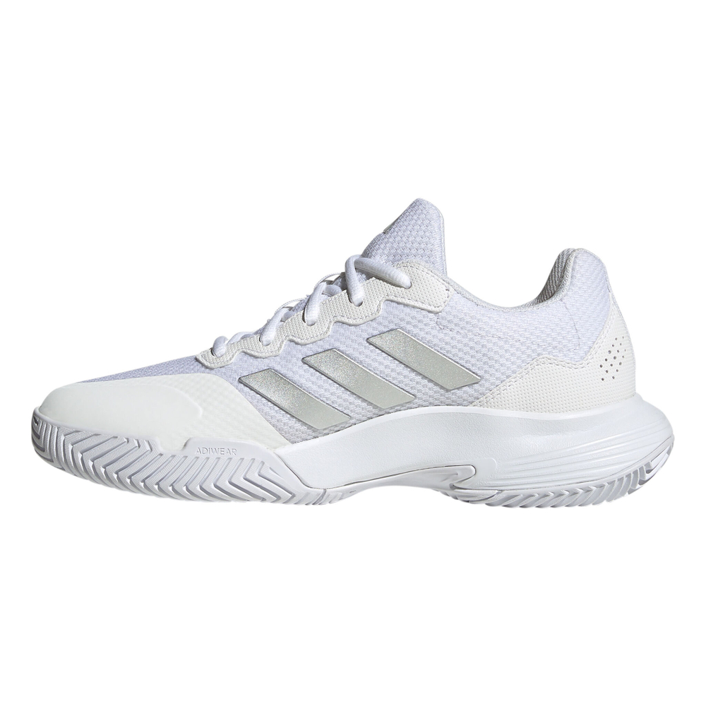 Женские теннисные кроссовки adidas Gamecourt 2 All Court Shoe Women - White, Silver