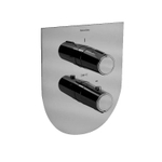 Встраиваемый термостатический смеситель для душа на 1 выход TZAR 342411SNC никель