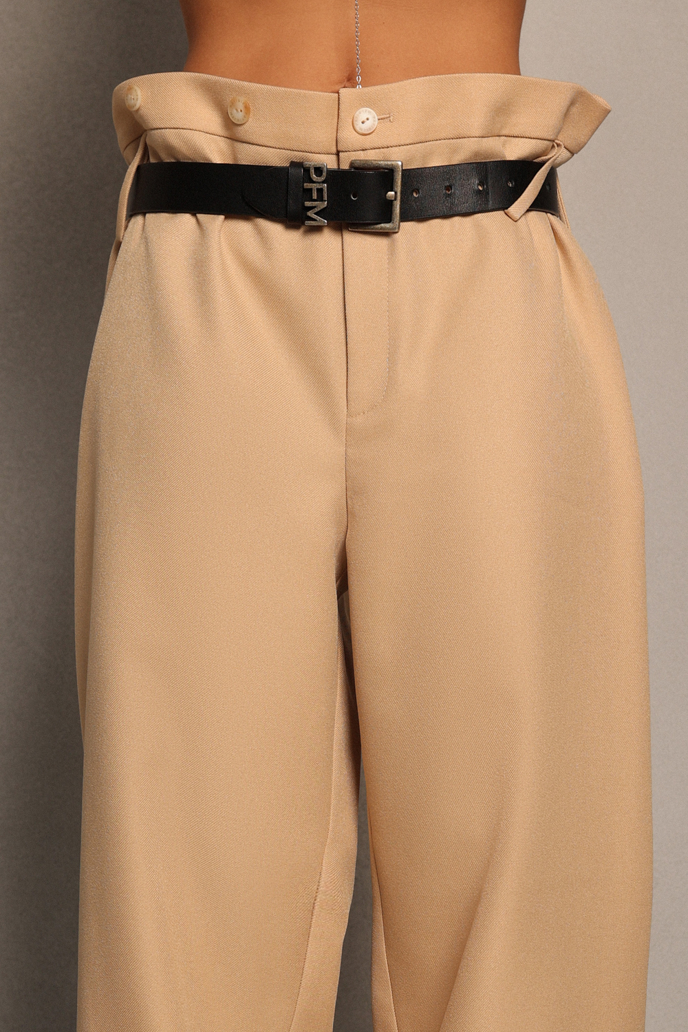 Брюки со шлевками