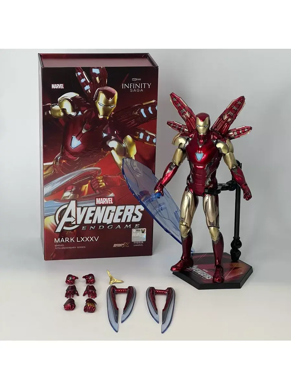 Фигурка Железный человек Marvel ZD Toys 1906-85 Mark 85